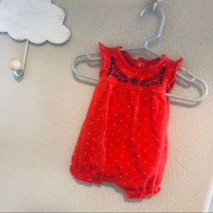 Baby Girl Romper NB ❤️ Like New
